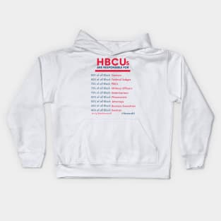 HBCUs are responsible for... Kids Hoodie